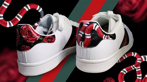 gucci bag and shoe set|adidas stan smith custom Gucci.